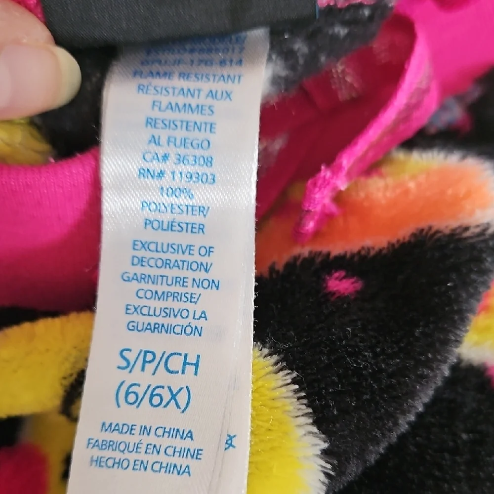 Jelli Fish Girls Sz 6/6x Cozy Pajama Bottoms Set - Picture 9 of 13